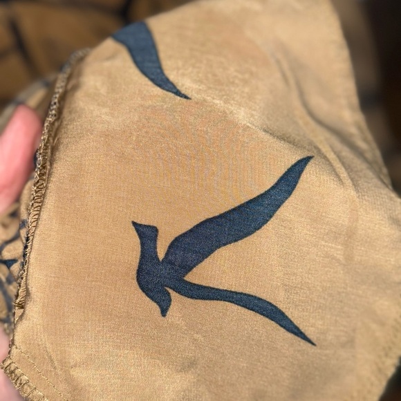 Double Zero Patterned Dress with Faux Leather accents, Size M - Picture 9 of 10